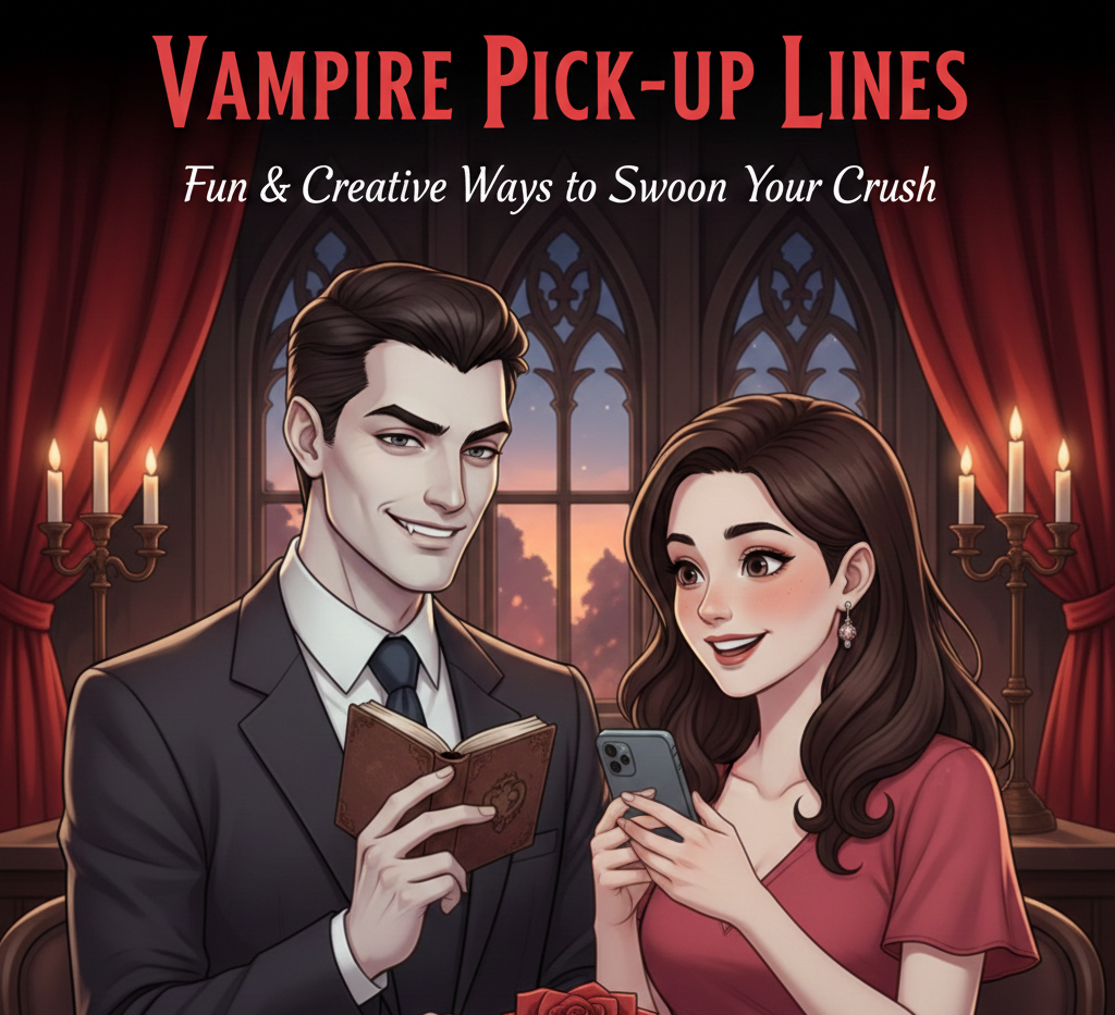 Vampire Pick-Up Lines: Fun & Creative Ways to Swoon Your Crush
