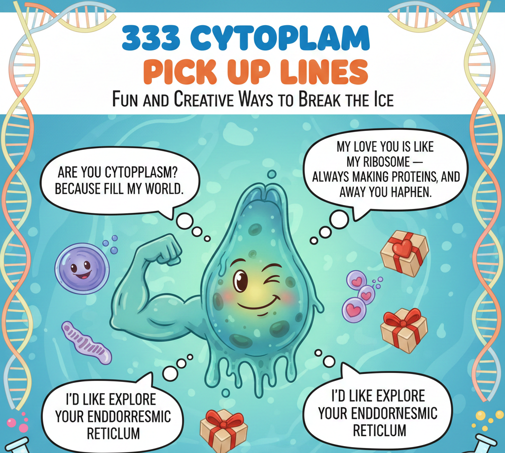 333 Cytoplasm Pick Up Lines: Fun and Creative Ways to Break the Ice