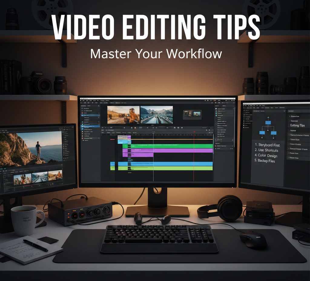 Video Editing Tips: Transform Your Footage Like a Pro