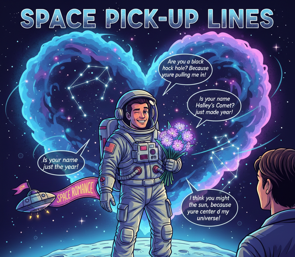 The Ultimate List of Space Pick Up Lines That Are Out of This World