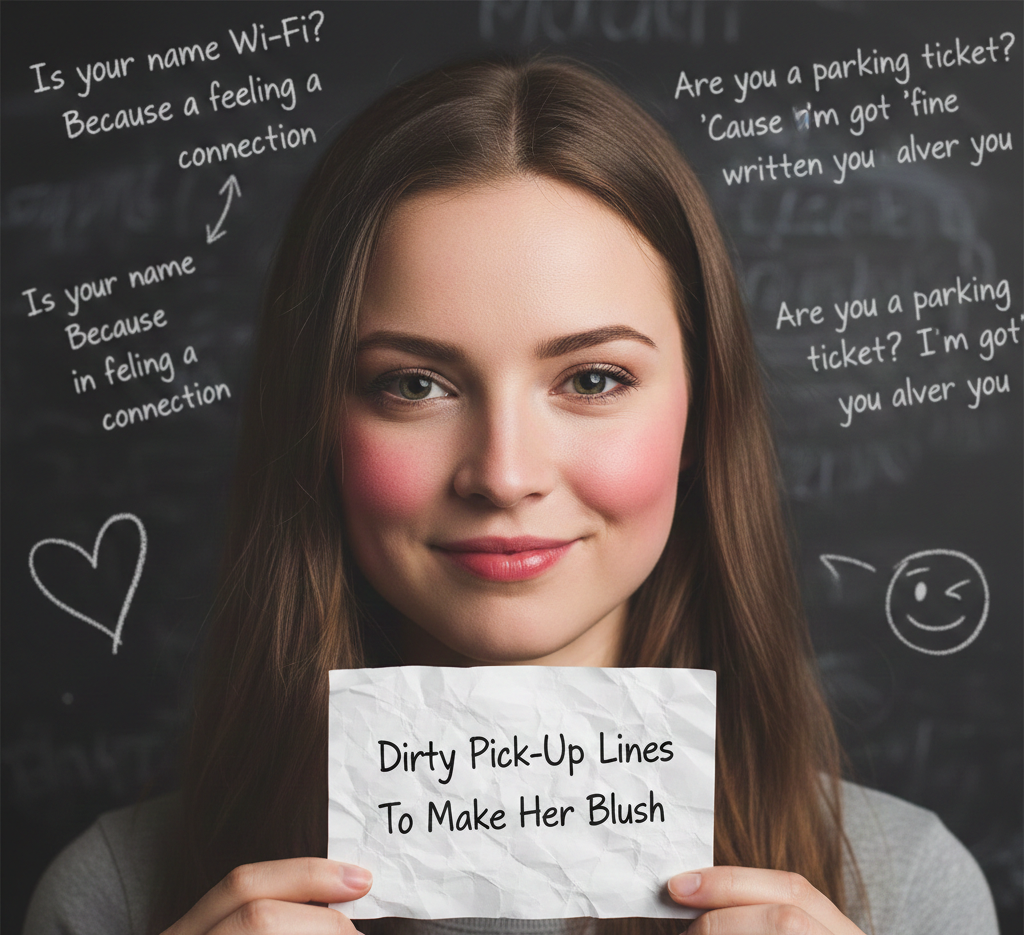 144 Dirty Pick Up Lines to Make Her Blush – Bold and Flirty Ideas