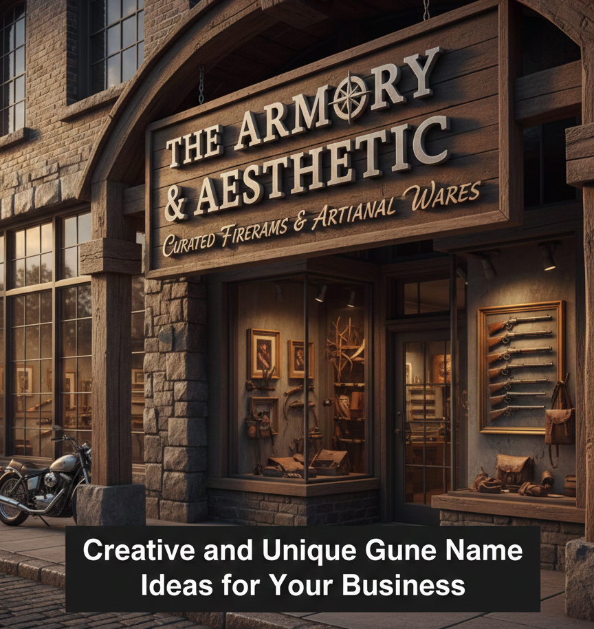 Creative and Unique Gun Store Name Ideas for Your Business