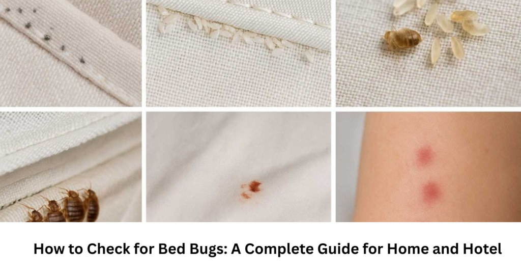 How to Check for Bed Bugs: A Complete Guide for Home and Hotel