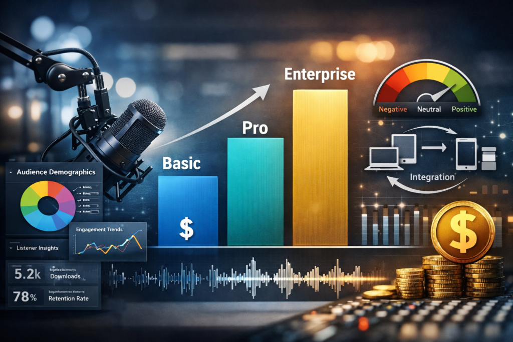 How BacktoFrontShow Pricing Supports Podcast Growth and Strategy