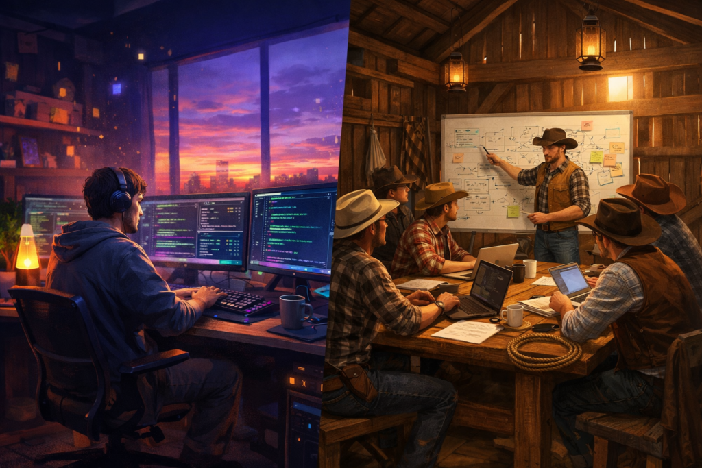 Vibe Coding vs Corral Coding: Understanding the Future of Software Development