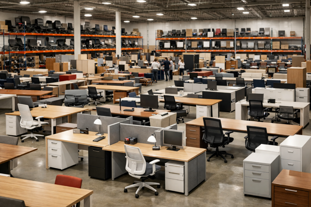 How do Office Furniture Warehouses Give Startups Room to Grow?