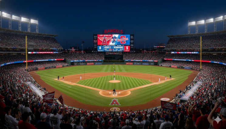 los angeles angels vs cleveland guardians match player stats
