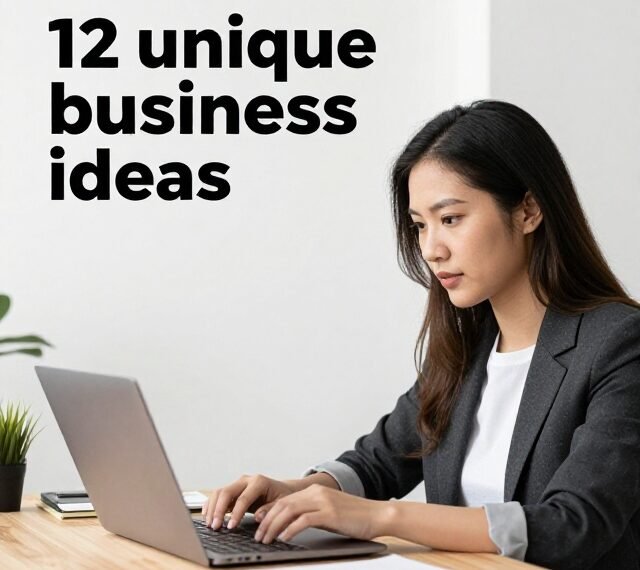 12 unique business ideas