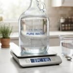 weight of a us gallon of water​